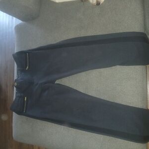 Black Dress Pants with Classic Straight Fit